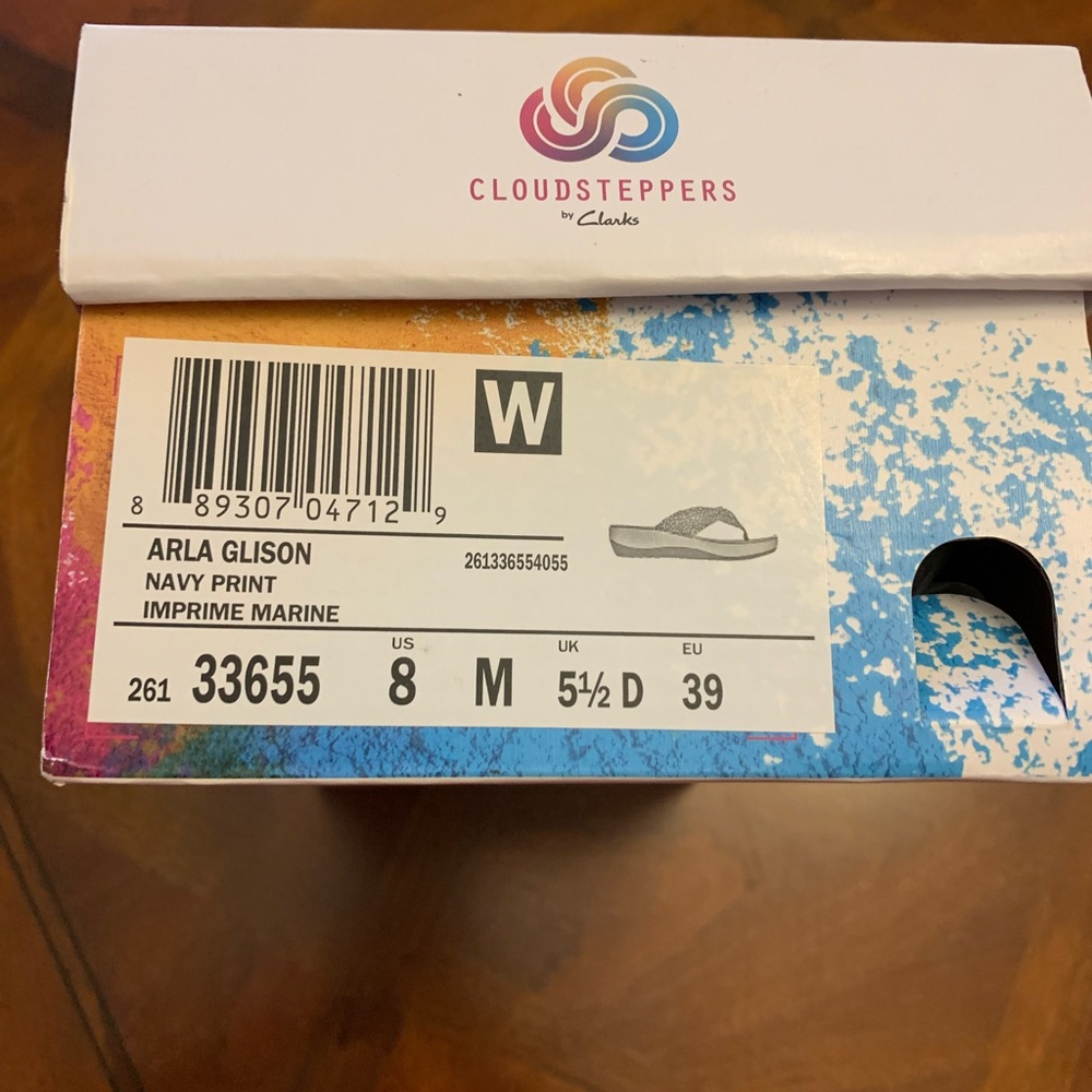 Clarks Cloudsteppers Arla Glison sandals. Size 8. - Picture 7 of 7